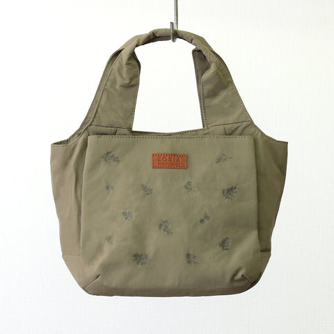 フロース刺繍トートバッグ 全３カラー - ママイクコ ・公式通販サイト