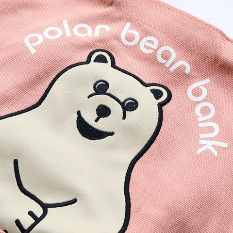 Polar Bear ポーラーベア アップリケトートS 全4色