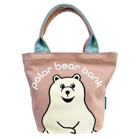 Polar Bear ポーラーベア アップリケトートS 全4色 - ママイクコ ・公式通販サイト