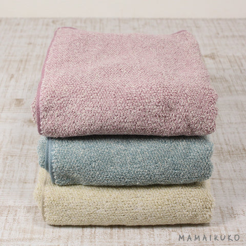 洗うほどに膨らむバスタオル／ピンク - ママイクコ ・オンラインモール