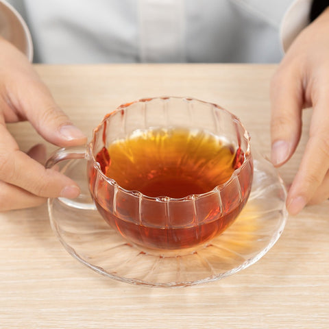 耐熱ガラス ティーカップ＆ソーサ - ママイクコ ・公式通販サイト